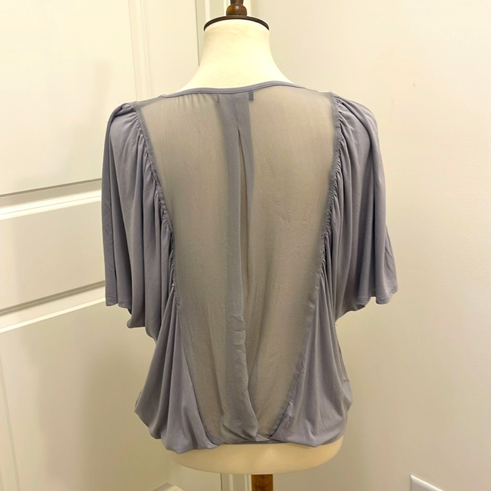 bebe Sheer Back Top - Picture 4 of 6